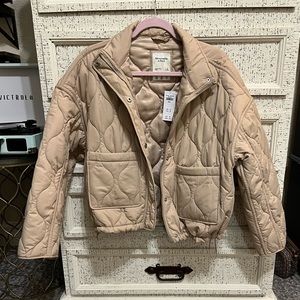 Brand new puffy Abercrombie jacket!
